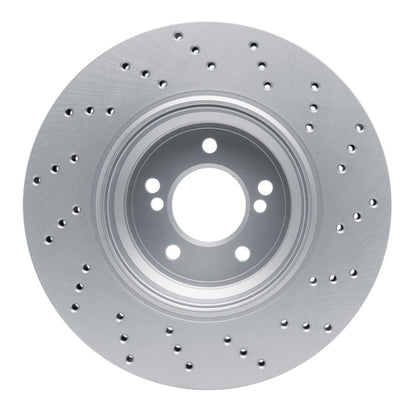 DFC 08-13 BMW M3 Left Rear Drilled GeoSPEC Coated Rotor
