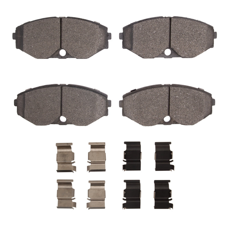 R1 Concepts R1 1990-1995 Infiniti Q45 Front R1 Semi Met Pads & Hardware Kit