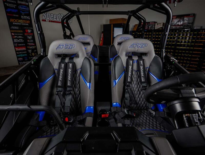 PRP Seats PRP Polaris RZR Pro XP4/Pro R4/Turbo R4 Front Seat Mounts (4 Door) - Pair