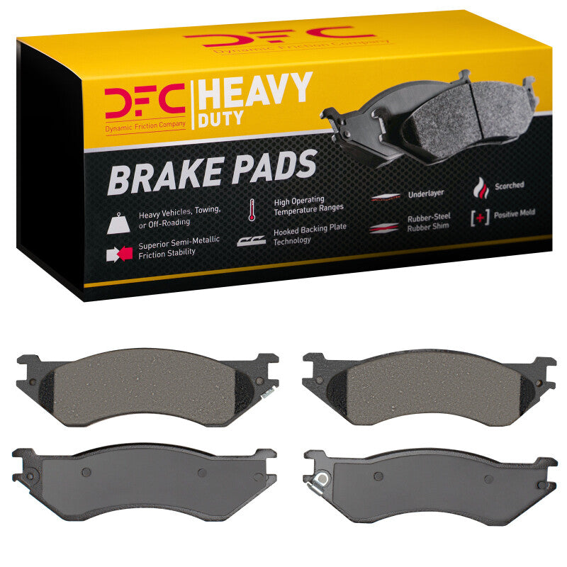 DFC 97-04 Dodge B1500 Front Heavy Duty Pads - Semi Metallic