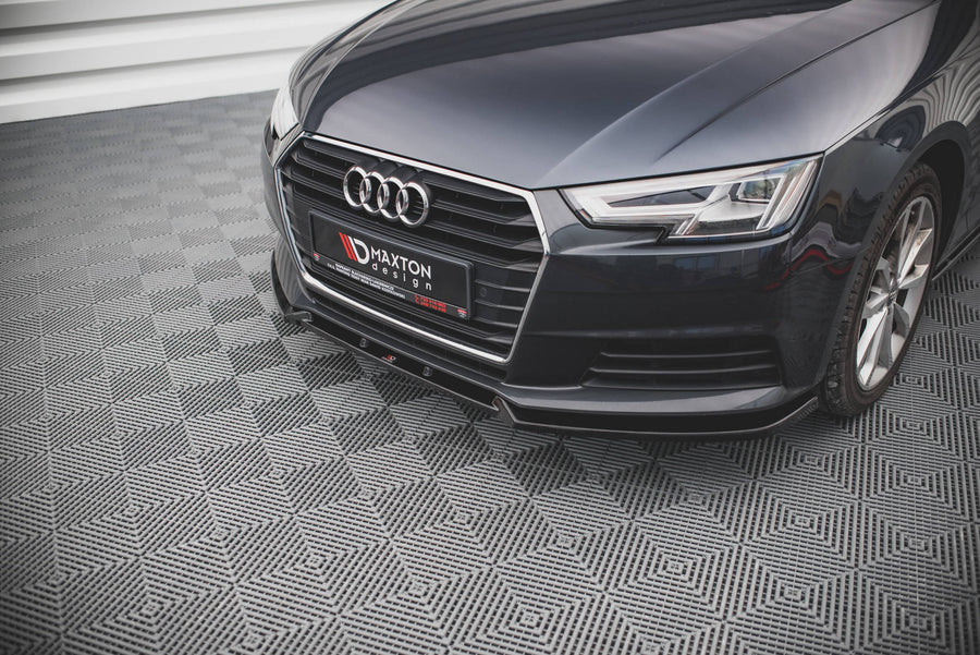 Maxton Design Audi A4 B9 Front Splitter V.2