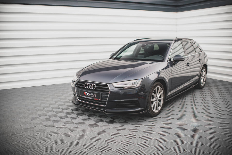 Maxton Design Audi A4 B9 Front Splitter V.1