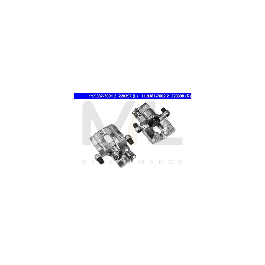ATE 11.9387-7002.2 Brake Caliper without holder