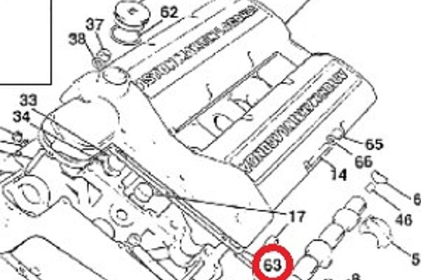 Aston Martin 080-007-0113 Cam Cover Gasket | ML Performance UK Car Parts