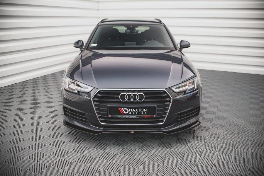 Maxton Design Audi A4 B9 Front Splitter V.1