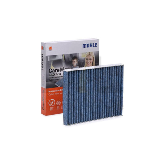 MAHLE ORIGINAL LAO 463 Pollen filter Activated Carbon Filter, with anti-allergic effect, with antibacterial action, CareMetix®