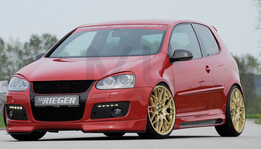 Rieger 00059404 VW Mk5 Golf Side Skirt 4 | ML Performance UK Car Parts