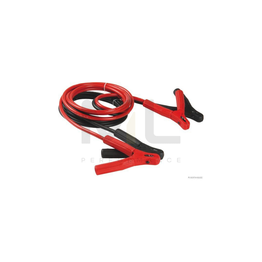 HERTH+BUSS ELPARTS 52289764 Jump leads with cast iron insert, with steel plate pliers, with overvoltage protection, with storage bag, 350A