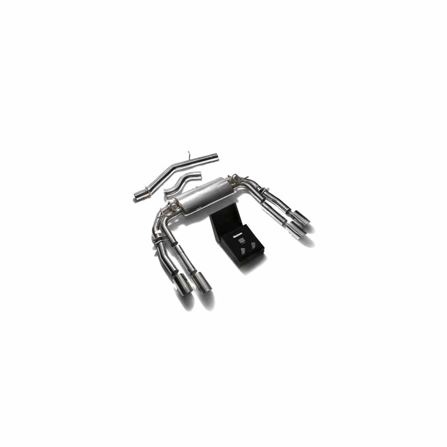Armytrix AUVS4-QS11C Valvetronic Exhaust System Audi S3 8V Sedan 2.0 Turbo 2013-2021 with  Quad Chrome 3.5"