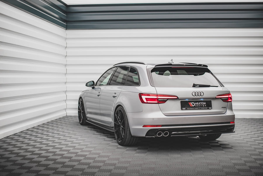 Maxton Design Audi S4 / A4 S-Line B9 Avant Spoiler Cap V.2