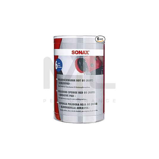 Sonax Foam Pad hard 80 6pcs.
