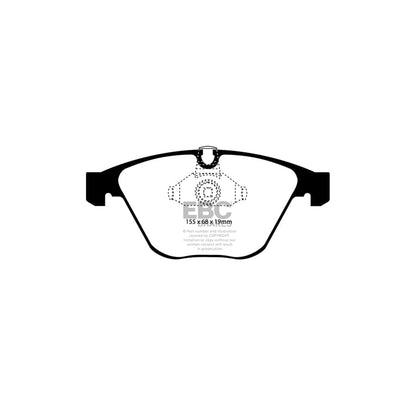EBC PD40K351 BMW E60 E63 E64 Ultimax Pad & Plain Disc Kit - ATE Caliper 2 | ML Performance UK Car Parts