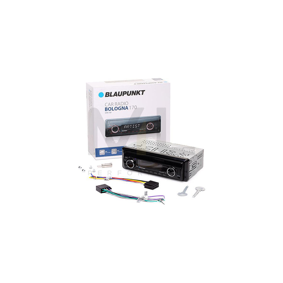 BLAUPUNKT BOLOGNA 170 2 001 017 123 473 Car stereo 1 DIN, 12V, MP3, WMA