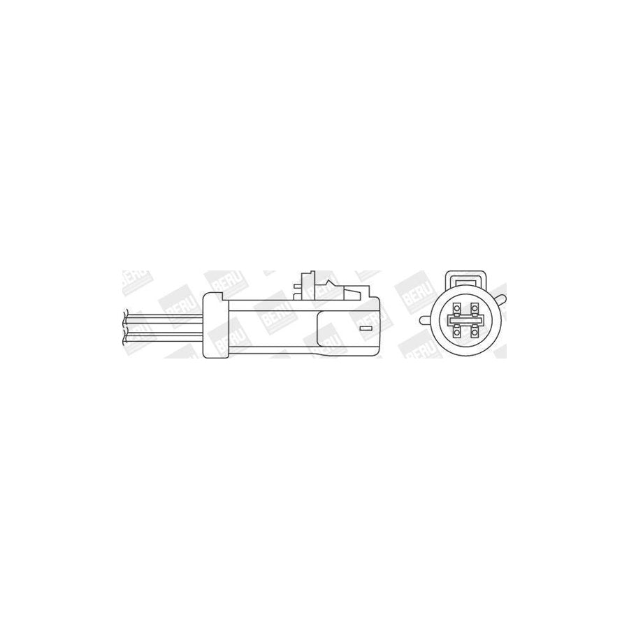 Beru Ozh176 Lambda Sensor