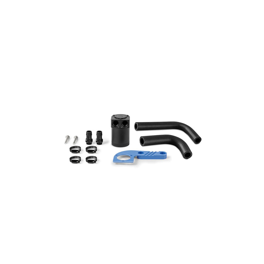 Mishimoto MMBCC-F80-15CYMB 15-20 BMW F8X M3/M4 Baffled Oil Catch Can - Yas Marina Blue