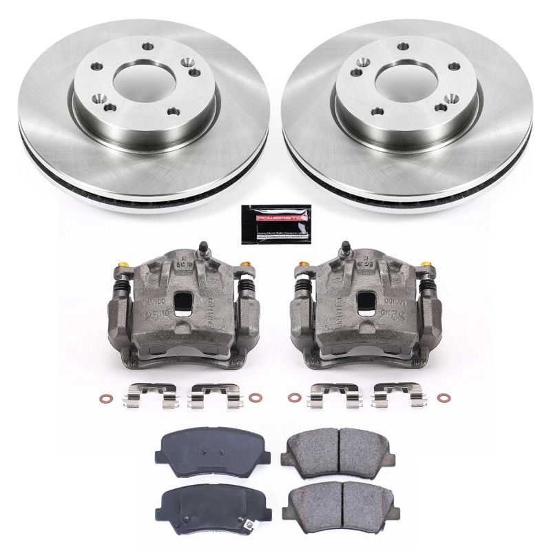 PowerStop Power Stop 11-16 Hyundai Elantra Front Autospecialty Brake Kit w/Calipers