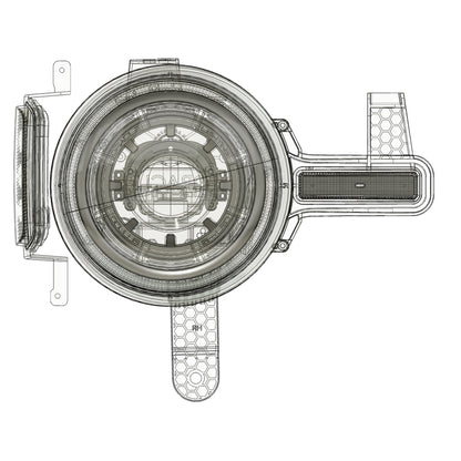 ORACLE Lighting Oracle Ford Bronco 21+ Oculus Bi-LED Projector Headlights