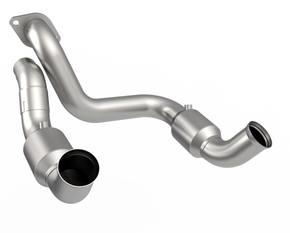Kooks Headers Kooks 20-22 Ford F250 7.3L V8 / Ford F350 7.3L V8 3in SS Green Connecting Pipes