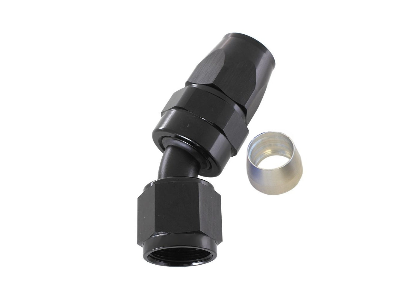 ARD ARTP6001-3004 FITTING PTFE HOSE ENDS AN4 30° DEGREE BLACK