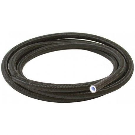 ARD AR0725BLK-6-M PTFE HOSE WITH BLACK STAINLESS STEEL WIRE BRAIDED AN6
