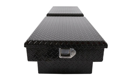 Dee Zee Universal Tool Box - Red Crossover - Double Black BT Full Size