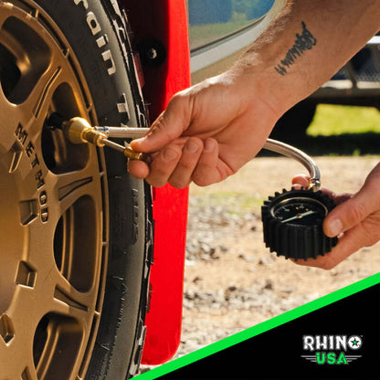 Rhino USA 60Psi Tire Deflator Gauge