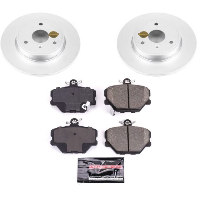 PowerStop Power Stop 08-16 Smart Fortwo Front Z23 Evolution Sport Coated Brake Kit