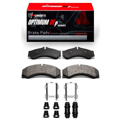 R1 Concepts R1 02-06 Dodge Sprinter 3500 Front/Rear Optimum OE Pads & Hardware Kit