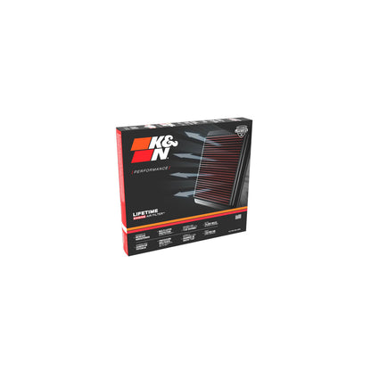 K&N 33-3180 High-Flow Original Lifetime Engine Air Filter - BMW X1 U11/ ACTIVE TOURER U06