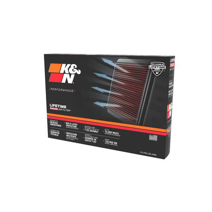 K&N 33-5122 High-Flow Original Lifetime Engine Air Filter - FORD ESCAPE HYBRID L4-2.5L F/I