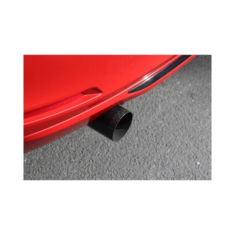 Dinan 12-15 BMW 335i (F30)/14-16 BMW 435i (F32) Free Flow Axleback Exhaust System - Black Tips