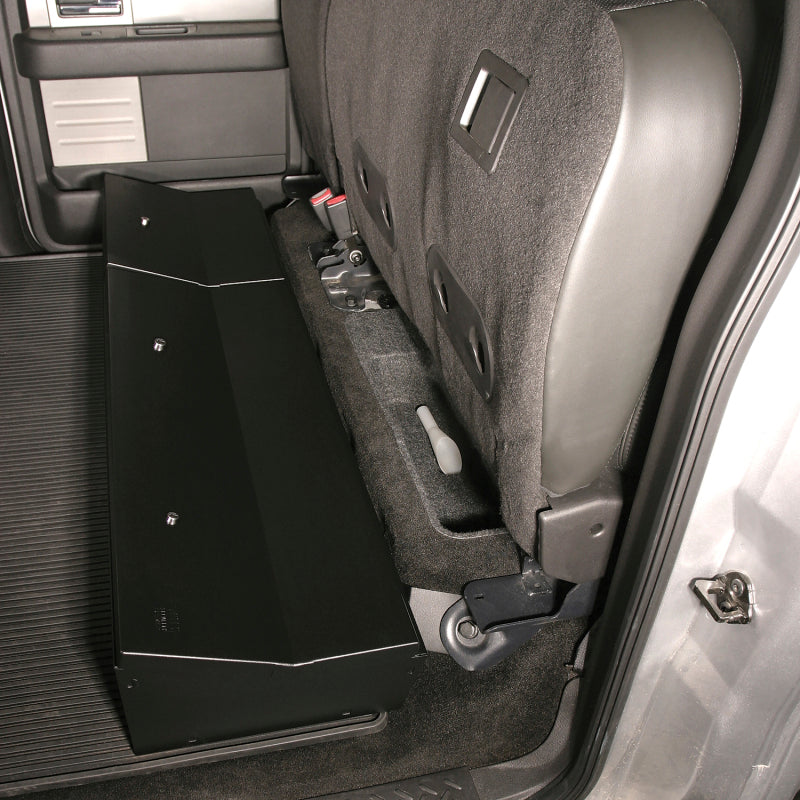 Tuffy Products Tuffy Ford F150 Supercrew Underseat Lockbox Full Length W/ Keyed Lock