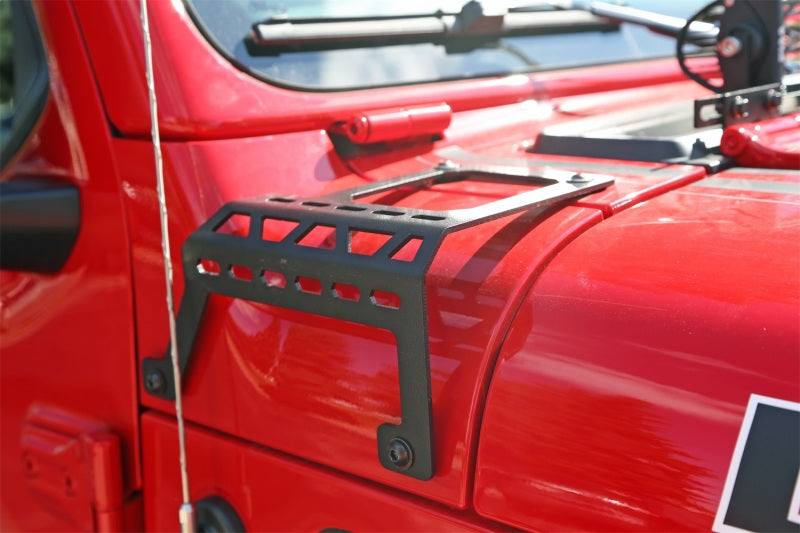 Dee Zee 18-23 Jeep JL Jeep Cowl Light Bracket