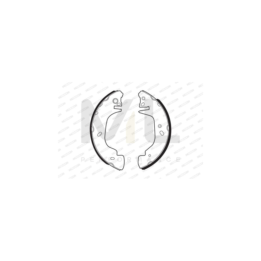 Ferodo Premier FSB542 Brake Shoe Set for Ford Transit