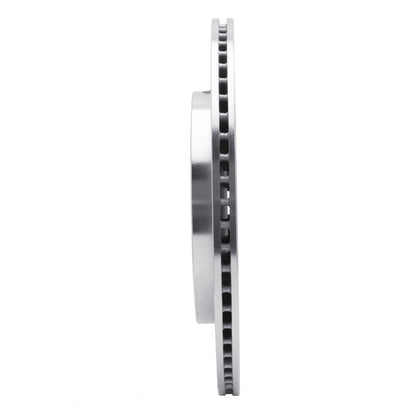 R1 Concepts R1 13-19 Ford Police Interceptor Sedan Rear Right Drilled & Slotted Silver Brake Rotor
