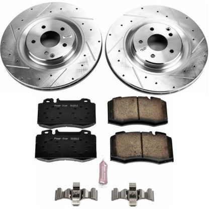 PowerStop Power Stop 02-04 Mercedes-Benz C32 AMG Front Z23 Evolution Sport Brake Kit