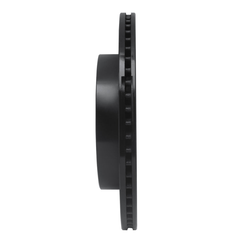 R1 Concepts R1 08-17 Chevrolet SS Rear Right Drilled & Slotted Black Brake Rotor