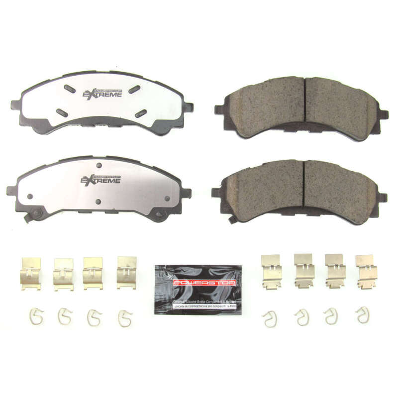 PowerStop Power Stop 2019 Ford Ranger Front Z36 Truck & Tow Brake Pads w/Hardware