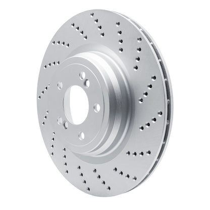 DFC 06-10 BMW M6 Right Rear Drilled GeoSPEC Coated Rotor