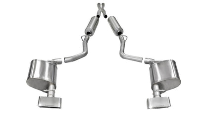 CORSA Performance Corsa 2011-2014 Dodge Challenger R/T 5.7L V8 Polished Xtreme Cat-Back Exhaust