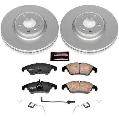 PowerStop Power Stop 12-16 Audi A4 Front Z23 Evolution Sport Coated Brake Kit