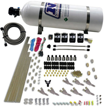 Nitrous Express Vortech Nozzle Nitrous Kit w/15lb Bottle