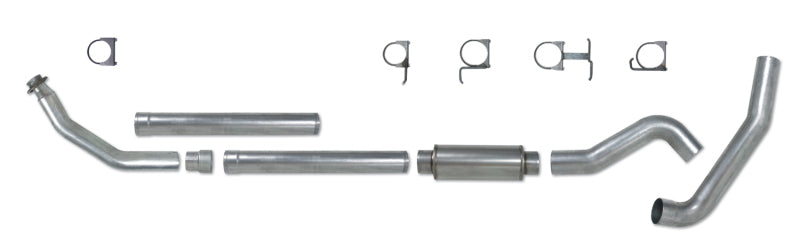 Diamond Eye Performance Diamond Eye KIT 5in Turbo Back SGL AL: 94-02 DODGE CUMMINS 5.9L