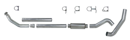 Diamond Eye Performance Diamond Eye KIT 5in Turbo Back SGL AL: 94-02 DODGE CUMMINS 5.9L