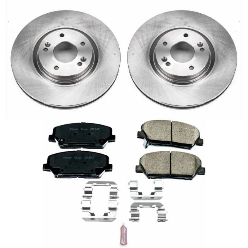 PowerStop Power Stop 11-15 Kia Optima Front Autospecialty Brake Kit