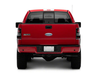 Raxiom 04-08 Ford F-150 Styleside Euro Style Tail Lights- Black Housing - Red/Clear Lens