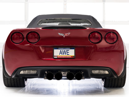 AWE Tuning 09-13 Chevrolet Corvette 6.2L Touring Edition Axle-Back Exhaust w/ Diamond Black Tips