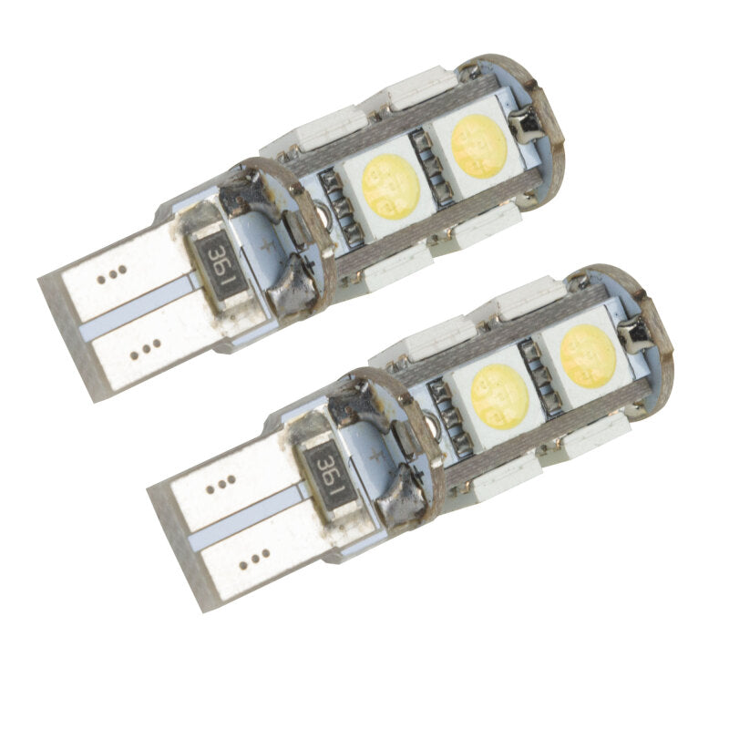 ORACLE Lighting Oracle T10 9 LED 3 Chip SMD Bulbs (Pair) - Cool White