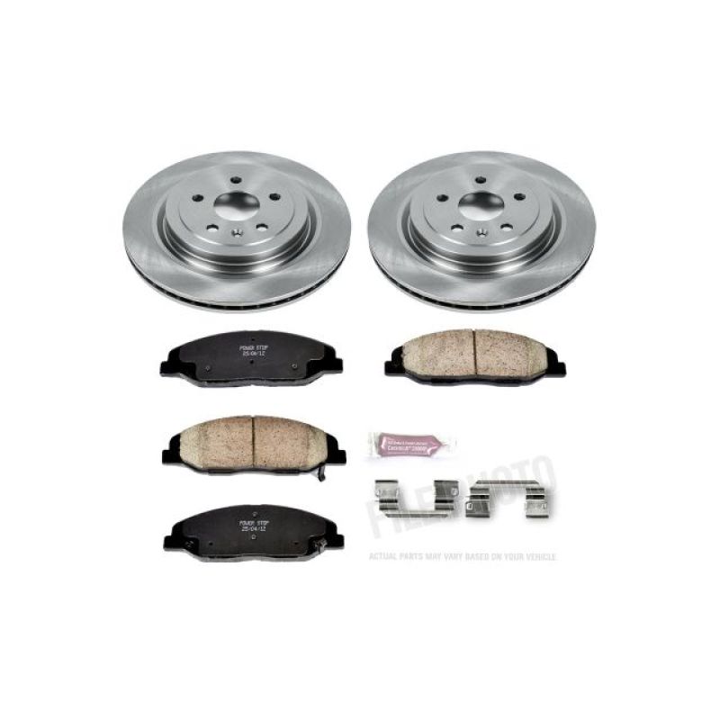 PowerStop Power Stop 08-14 Cadillac CTS Rear Autospecialty Brake Kit