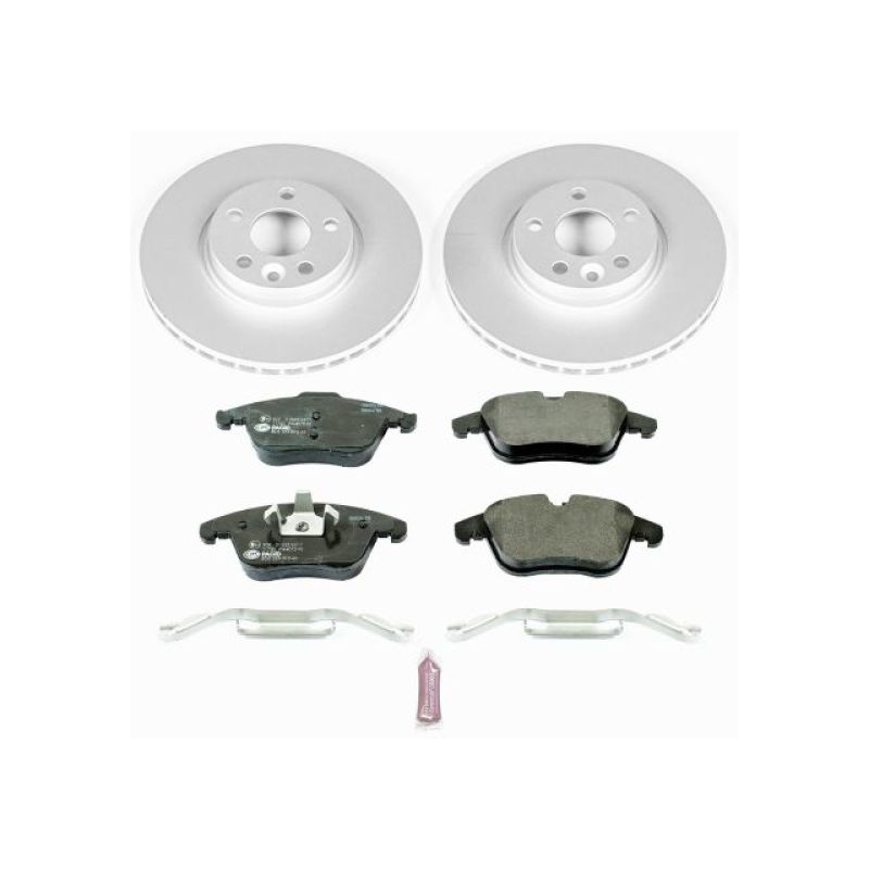 PowerStop Power Stop 11-14 Volvo S60 Front Euro-Stop Brake Kit